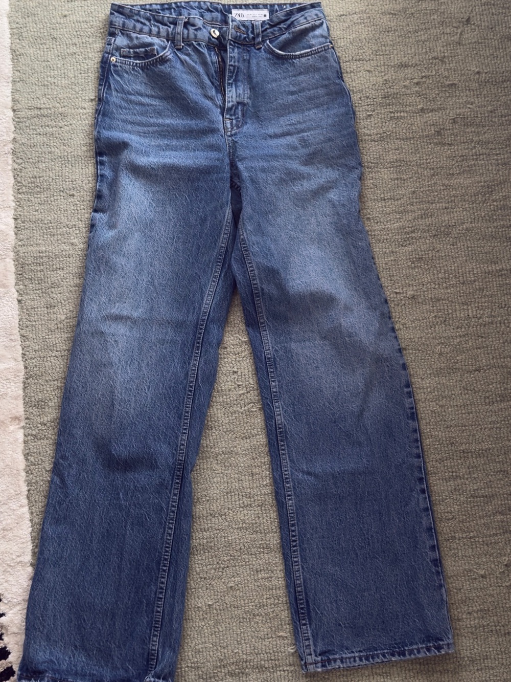 ZARA straight leg jeans